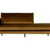BePureHome Rodeo Daybed Links - Velvet - Honing Geel - 85x203x86 -Meubilair Verkoop 43cc7e7b8c5c417d993e1272967620e2