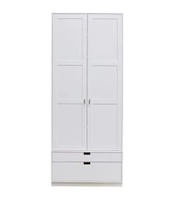 SKIK GARDEROBE 95CM BOX PALS WIT [fsc]
