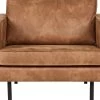 BePureHome Rodeo Fauteuil - Recycle Leer - Cognac - 85x105x86 -Meubilair Verkoop 48041503901e4b8ca3055025eab5d1ff