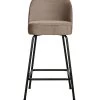 BePureHome Vogue Barstoel - Fluweel - Khaki - 89x50x55 2 BePureHome Vogue Barstoel - Fluweel - Khaki - 89x50x55 -Meubilair Verkoop 4a43056cfe32401fb01bfc5c5e912054