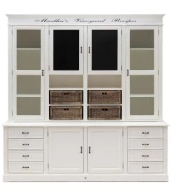 Buffetkast - Kast - Martha's Vineyard Recipes Cabinet - Wit