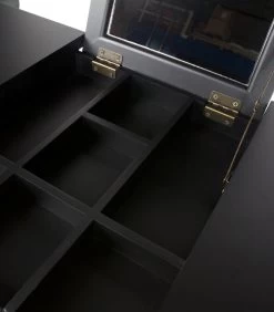 WOOOD Romy Hal/kaptafel - Hout - Zwart - 78x75x38 -Meubilair Verkoop 4f7559528fe3422db319a411a6ac4de1