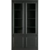 BePureHome Organize Vitrinekast - Grenen - Zwart - 215x110x44 -Meubilair Verkoop 543d045d726b4cc6a13054377173c4f6