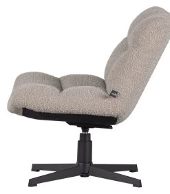 Exclusive Vinny Draaifauteuil - Boucle - Zand - 80x75x75 -Meubilair Verkoop 5871841f3ecb48e7a2ab0178947fbeb2