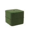 Poef Kiki - Groen - 40x40x35cm -Meubilair Verkoop 59b636a29a57497b84e7bc1d5f1fd553