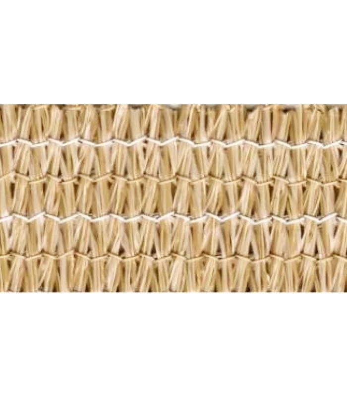 Drijvende XL-buitenpoef Krabvorm Raffia-effect 6 Drijvende XL-buitenpoef Krabvorm Raffia-effect - Afbeelding 4