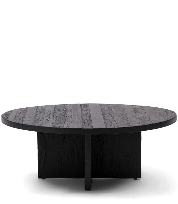 Salontafel Rond - Sherwood Table - Zwart 3 Salontafel Rond - Sherwood Table - Zwart