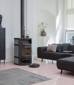 BePureHome Bequest Opbergkast - Hout - Zwart - 143x75x40 -Meubilair Verkoop 5c6a237c97c841eaaedd6dc42c279c60