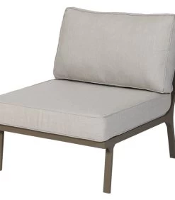 Tussenelemen Tuin Loungeset Orlando - Aluminium - Champagne - 82x89x75