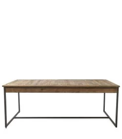 Riviera Maison Eettafel - Shelter Island Dining Table - 200x90 Cm - Zwart