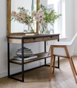 Salontafel Met Lade - Shelter Island Sidetable With Drawers - Zwart -Meubilair Verkoop 5d3545c946594ee7a74724f97a334666