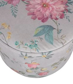 Pip Studio Poef Fleur Grandeur Medium - Khaki - 45x40x40 -Meubilair Verkoop 6058f2da4cd041a2a83e66e9bf545c7d