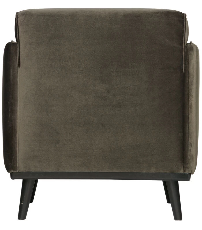 BePureHome Statement Fauteuil Met Arm - Velvet - Warm Groen - 77x72x93 5 BePureHome Statement Fauteuil Met Arm - Velvet - Warm Groen - 77x72x93 - Afbeelding 3
