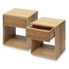 2 X Nachtkastje EMMA In Eikenhout
