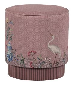 Pip Studio Poef Jolie Medium - Roze - 45x40x40 -Meubilair Verkoop 6b156da468ab4b06a5c1b37bfd501c8c
