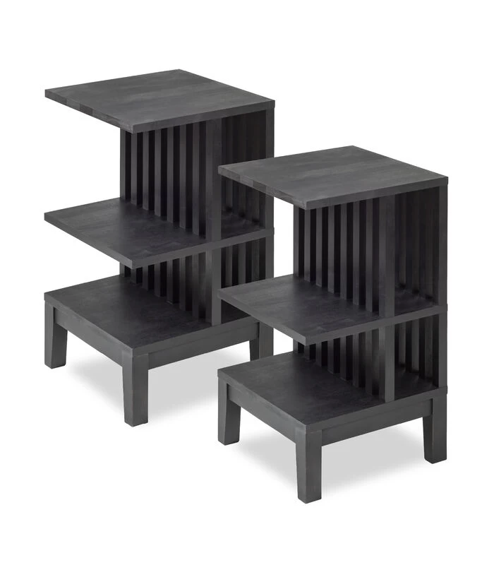 2 X Nachtkastje CELINE In Berkenhout 3 2 X Nachtkastje CELINE In Berkenhout