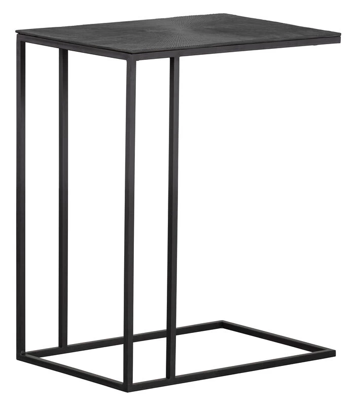 Exclusive Maatje Bijzettafel - Metaal - Zwart - 60x50x32 3 Exclusive Maatje Bijzettafel - Metaal - Zwart - 60x50x32