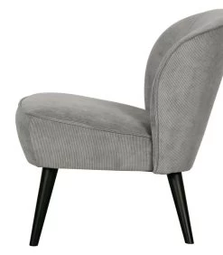 WOOOD Sara Fauteuil - Ribstof - Vergrijsd Groen - 71x59x70 -Meubilair Verkoop 6d2534e6a1de48b692cba226ac4c9bcf