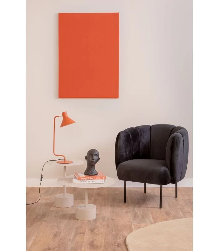 Leitmotiv Bijzettafel Nowa Low - Grijs - 55x55x35cm 4 Leitmotiv Bijzettafel Nowa Low - Grijs - 55x55x35cm - Afbeelding 2