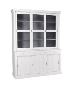 WOOOD Lagos Winkelkast - Grenen - Wit - 214x166x48 -Meubilair Verkoop 71ed1289f24b4c5fbce722c8272801b3