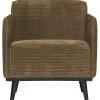 BePureHome Statement Fauteuil Met Arm - Rib - Rock - 77x72x93