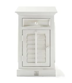 Nachtkastje - New Orleans Nachtkastjes Links - Wit