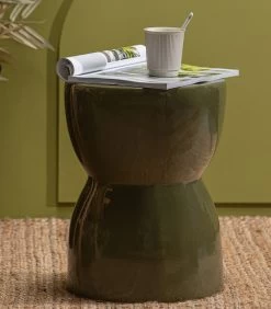 Lola Bijzettafel - Keramiek - Groen - 43x33x33 6 Lola Bijzettafel - Keramiek - Groen - 43x33x33 -Meubilair Verkoop 76a2ca4f25ba43c6b12cd2b8bcacda16