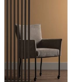 Ezra Eetkamerstoel - Polyester - Zand - 94x56x64 -Meubilair Verkoop 79689e0043f648068e138801e49b596e