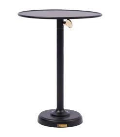 Bijzettafel Verstelbaar - Venice Adjustable Sofa Table L - Zwart