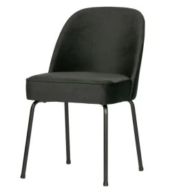 BePureHome Vogue Eetkamerstoel - Fluweel - Zwart - Set Van 2 -Meubilair Verkoop 79eaa3d64c6e41648d498c9b3271f841
