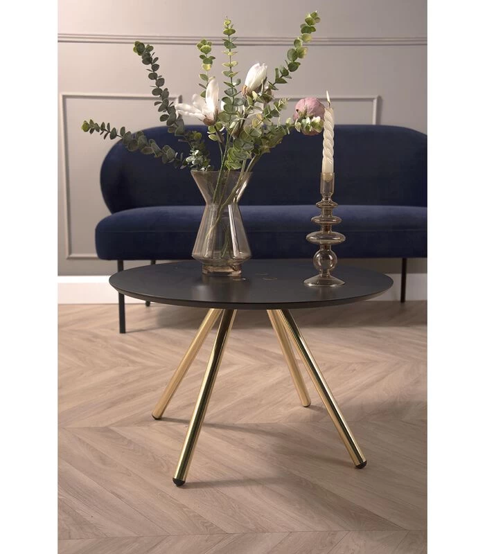 Leitmotiv Salontafel Sliced - Wit, Satijn Finish Poten - 60x40cm 6 Leitmotiv Salontafel Sliced - Wit, Satijn Finish Poten - 60x40cm - Afbeelding 4