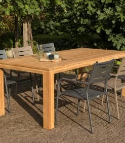 Tuinstoel Met Armleuning - Aluminium - Grijs - 85x56x53 -Meubilair Verkoop 7f4524de23d8499b86a8eeb954de7b7b