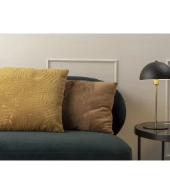 Leitmotiv Salontafel Smooth - Mat Zwart, Zwart Glas Top - 60x46cm -Meubilair Verkoop 80b3ecc79fca48c7bfc93515603feeef