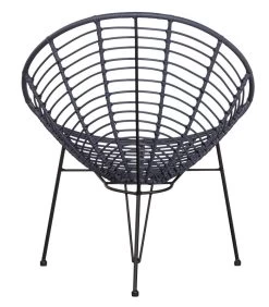 WOOOD Loungestoel Buiten Jane - PE/Metaal - Inkt - 88x72x81 9 WOOOD Loungestoel Buiten Jane - PE/Metaal - Inkt - 88x72x81 -Meubilair Verkoop 83337fce31274d6bac069a05b9439d8b