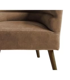 Leitmotiv Stoel Explicit - Suede Look Chocolade Bruin - 74x71x74cm -Meubilair Verkoop 84afcde83f964fe8a22166b5b120fe97