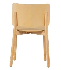 WOOOD Karel Stoel - Hout - Naturel - Set Van 2 -Meubilair Verkoop 85211221f21d4c519e0357e2830585d5