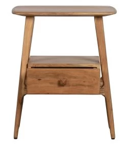 Potig Sidetable - Hout - Naturel - 60,5x50x37 -Meubilair Verkoop 85974014513447d9b2c9d791f4513511