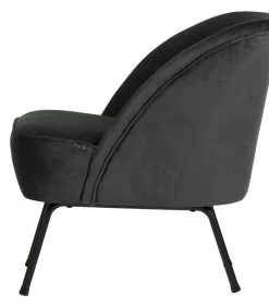 BePureHome Vogue Fauteuil - Velvet - Zwart - 69x57x70 -Meubilair Verkoop 8a4636d0ea7f49b89196377afd2657fa