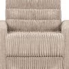 BePureHome Date Fauteuil - Grove Ribstof - Naturel - 78x103x99 -Meubilair Verkoop 8ab69f23cd9346a5b0111ff7150a4f26