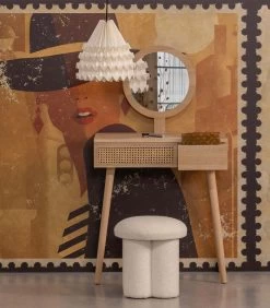 WOOOD Hal/Kaptafel Soof - MDF/Grenen - Naturel - 125x70x40 -Meubilair Verkoop 8c86ea8eba434b66a77f4b4fc1cc068f