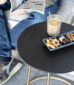 Leoh - Salontafel - Zwart -Meubilair Verkoop 8f2b73e49dd7428d833619676d3bfb70