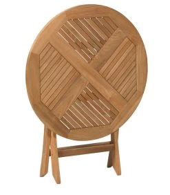 Inklaptafel Tuin Folding - Teak - Naturel - 75x80x80 -Meubilair Verkoop 91476e1cfdc84a158b9fdf03fe724a05