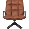 WOOOD Jouke Draaifauteuil Met Armleuning - Kunstleer - Cognac - 96x70x85 1 WOOOD Jouke Draaifauteuil Met Armleuning - Kunstleer - Cognac - 96x70x85 -Meubilair Verkoop 93c4a4a57fad49b7841a6275d4b057d3