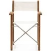 Tuinstoel Met Armleuning Gili Outdoor Director Chair - Teakout - Wit