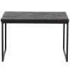 BePureHome Sharing Bijzettafel - Hout/Metaal - Zwart - 38x60x60 -Meubilair Verkoop 96106b7d556c43008da19b91b03bbe3a