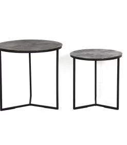 Bijzettafel Socos - Antiek Brons - Ø48,5cm -Meubilair Verkoop 965a934e24544d0f9b0716641802f846