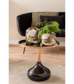 Leitmotiv Bijzettafel Mila Large - Zwart - 50x50x48cm 11 Leitmotiv Bijzettafel Mila Large - Zwart - 50x50x48cm -Meubilair Verkoop 967e75b3c7ad4d3986caf24d58934d94