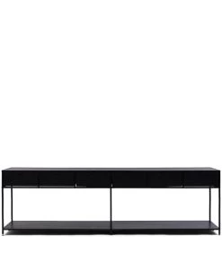 TV Meubel The Bobby - Zwart