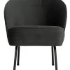 BePureHome Vogue Fauteuil - Velvet - Zwart - 69x57x70 -Meubilair Verkoop 972cf7a8664b4ba8acfb5ee553c83887