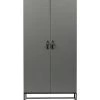WOOOD Morris Kast - Grenen - Leem - 195x100x53 -Meubilair Verkoop 9734368e046d49549f8041e498ae3640